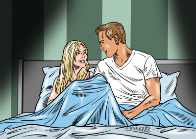 Ejaculatul își pierde consistența după 15 minute sex în pat