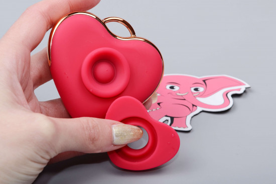 Vibrator cu presiune Adore Heartbeat