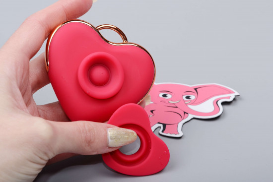 Vibrator cu presiune Adore Heartbeat