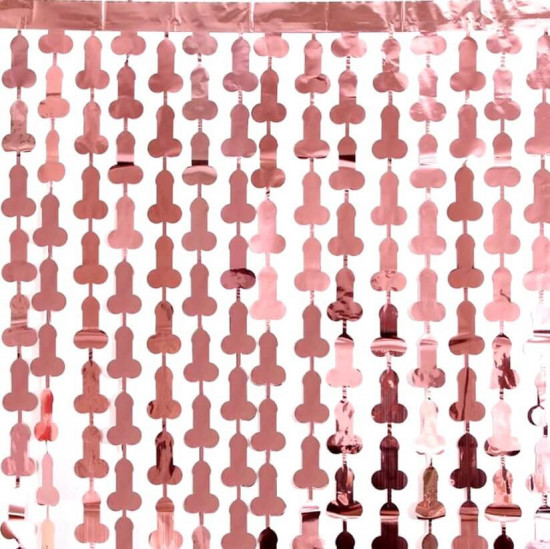 Decor Penises Foil Hanger (2 buc)