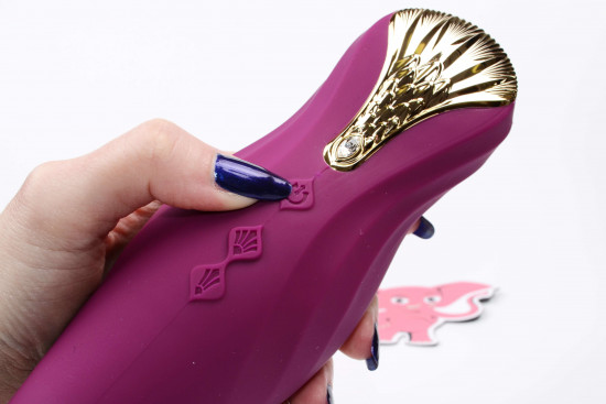 Vibrator Zalo King cu aplicație mobilă (30 cm)