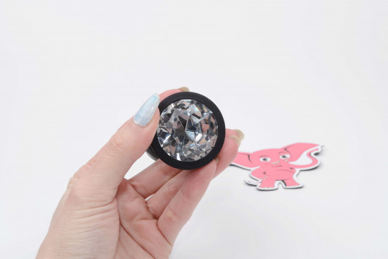 Diamond Vibe Anal Plug cu telecomandă (12,3 cm)
