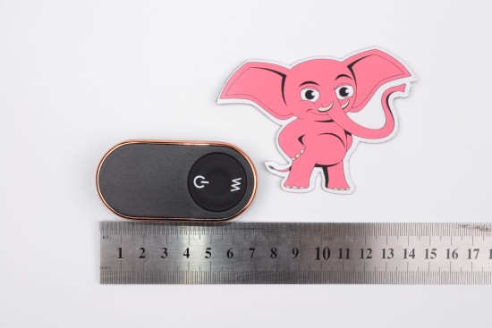 Plug anal vibrant cu buclă cu inel de erecție și telecomandă