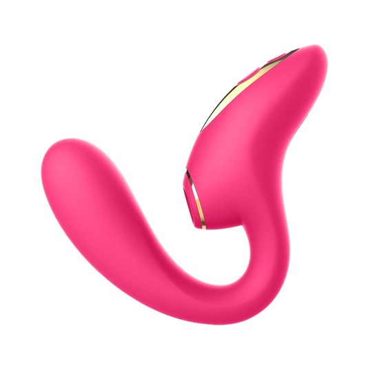 Vibrator cu presiune Dual Delight G-Spot Bliss