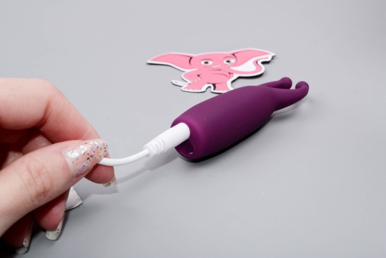 Tickle Me Mini Vibrator clitoridian violet (10.4 cm)
