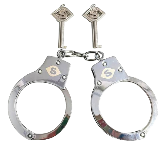 cătușe metalice Crimson Lock