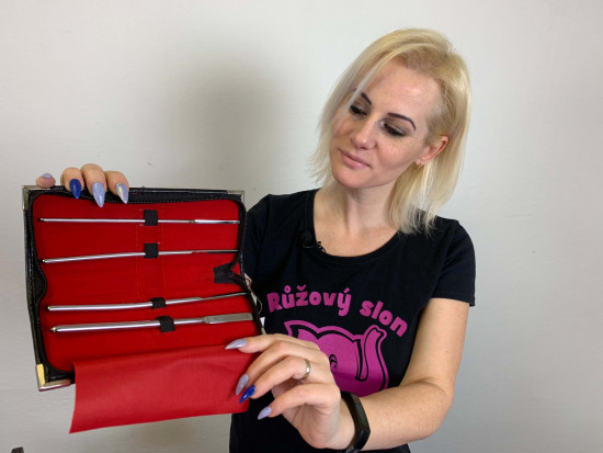 Set de dilatatoare metalice Curious (4-7 mm)