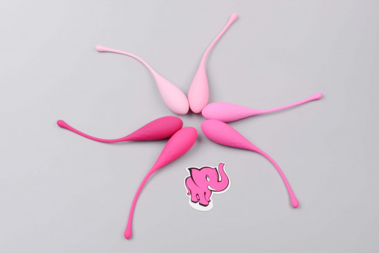 Deluxe Petite Petite Kegel Balls Set de bile Vaginal Dumbbell