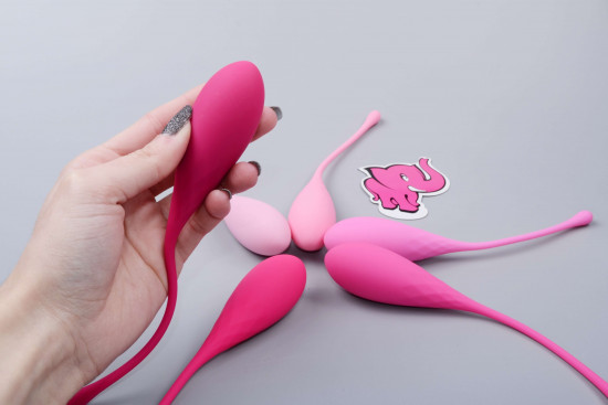 Deluxe Petite Petite Kegel Balls Set de bile Vaginal Dumbbell