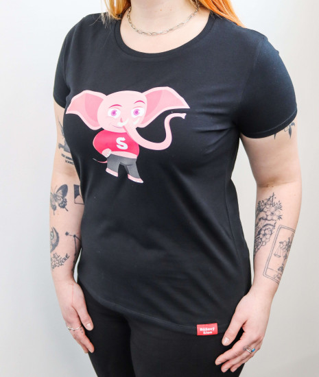 Merch - cămașă de elefant pentru femei Chobot Top!