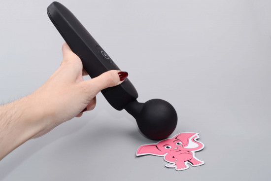 Capete de masaj încălzite Couple Play cu atașamente (21,5 cm)