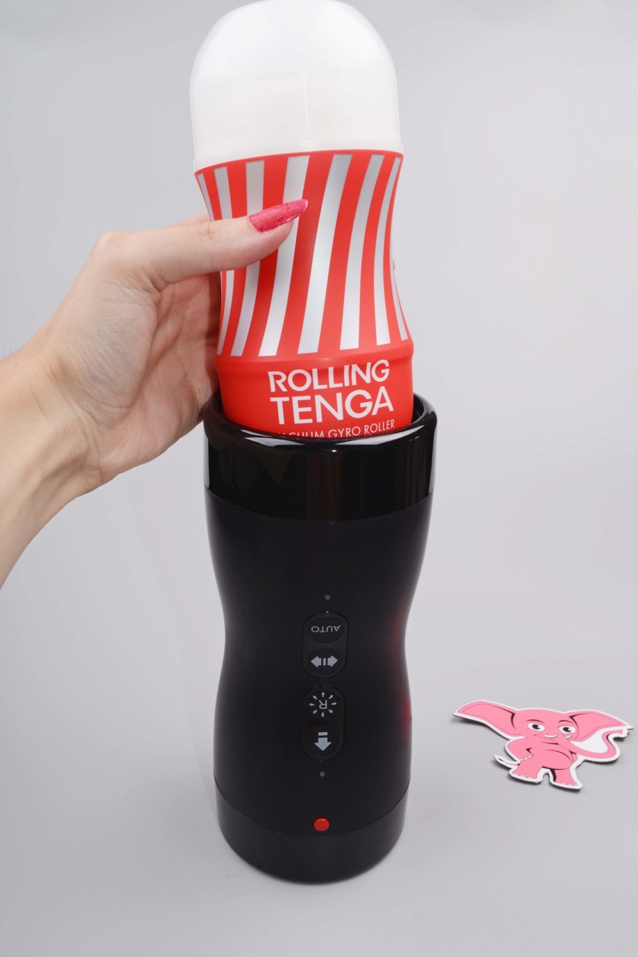 Masturbator rotativ Tenga Vacuum Gyro Roller (20 cm)