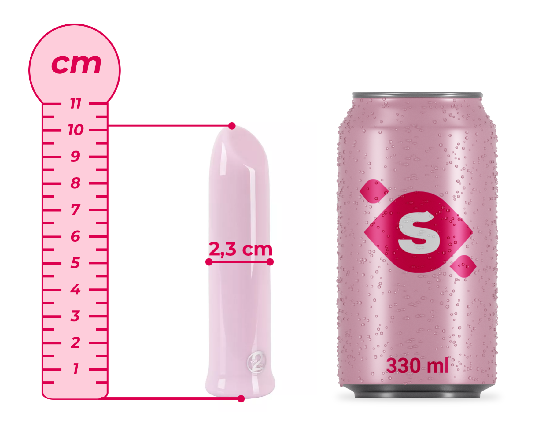 Minivibrator ChaCha (10,2 cm)