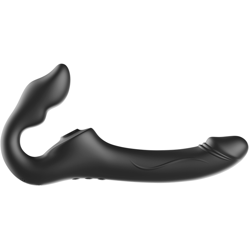 Penis vibrator fără bretele, fără bretele, cu telecomandă Magic Mike (21 cm)