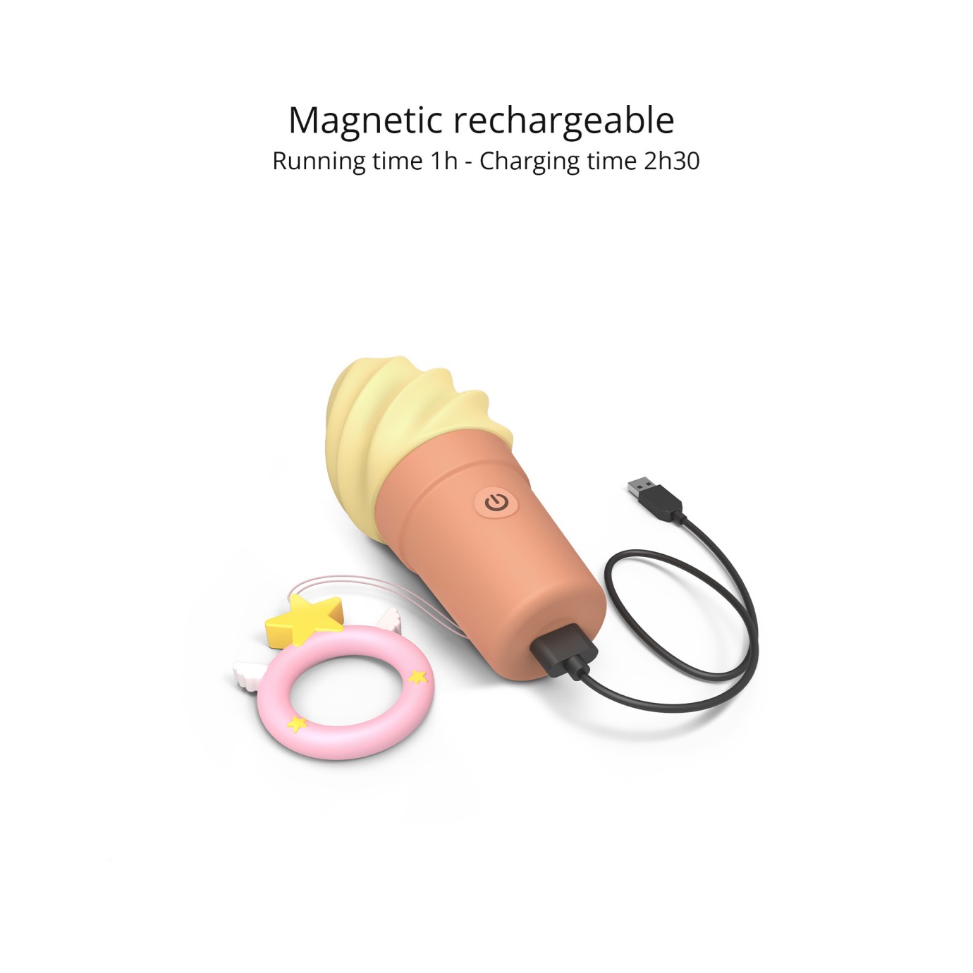 Lovely Ice Cream mini vibrator (9,6 cm)