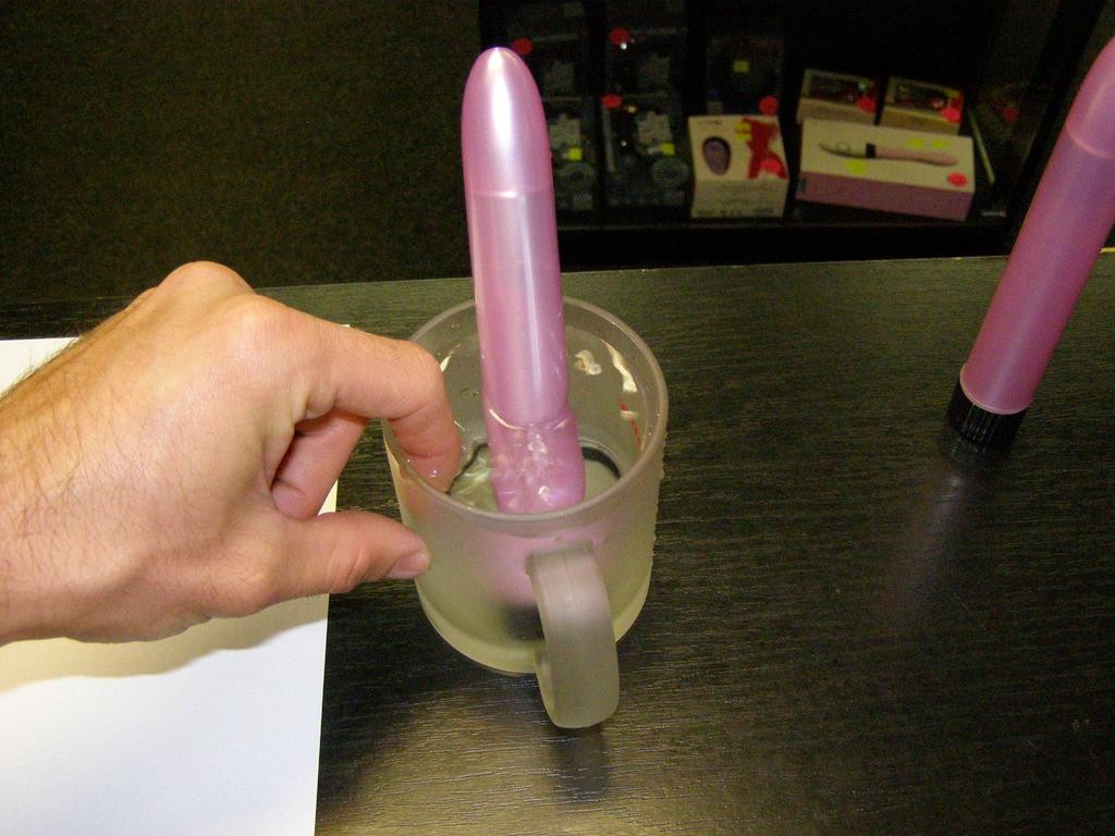 Vibrator din plastic 17 cm