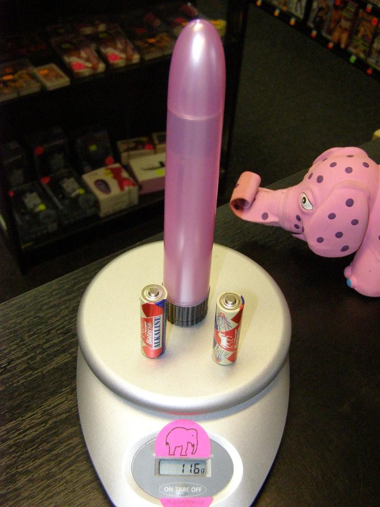 Vibrator din plastic 17 cm