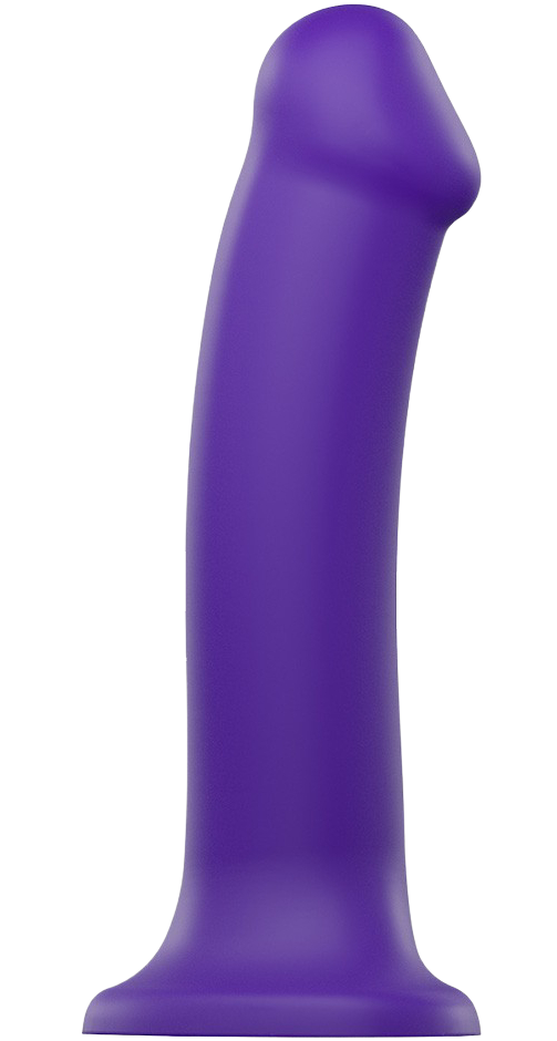 STRAP-ON-ME DILDO CU DUBLĂ DENSITATE VIOLET XL