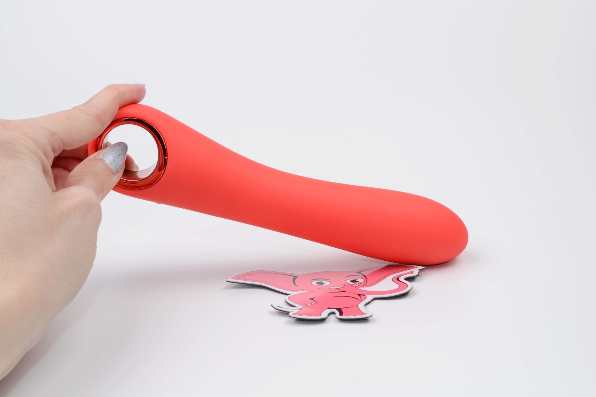 Vibrator cu flaut din silicon (18 cm)
