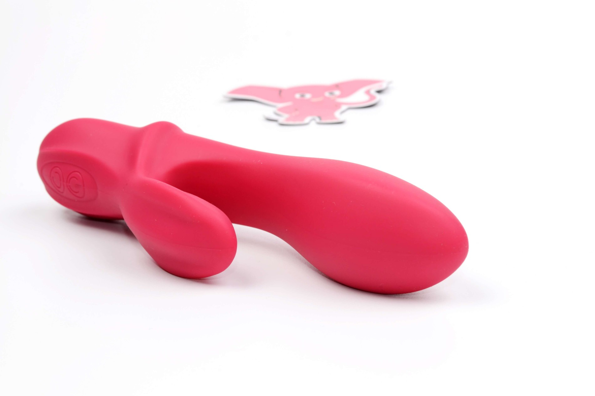 Vibrator clitoris din silicon Bunny Duo (19,2 cm)