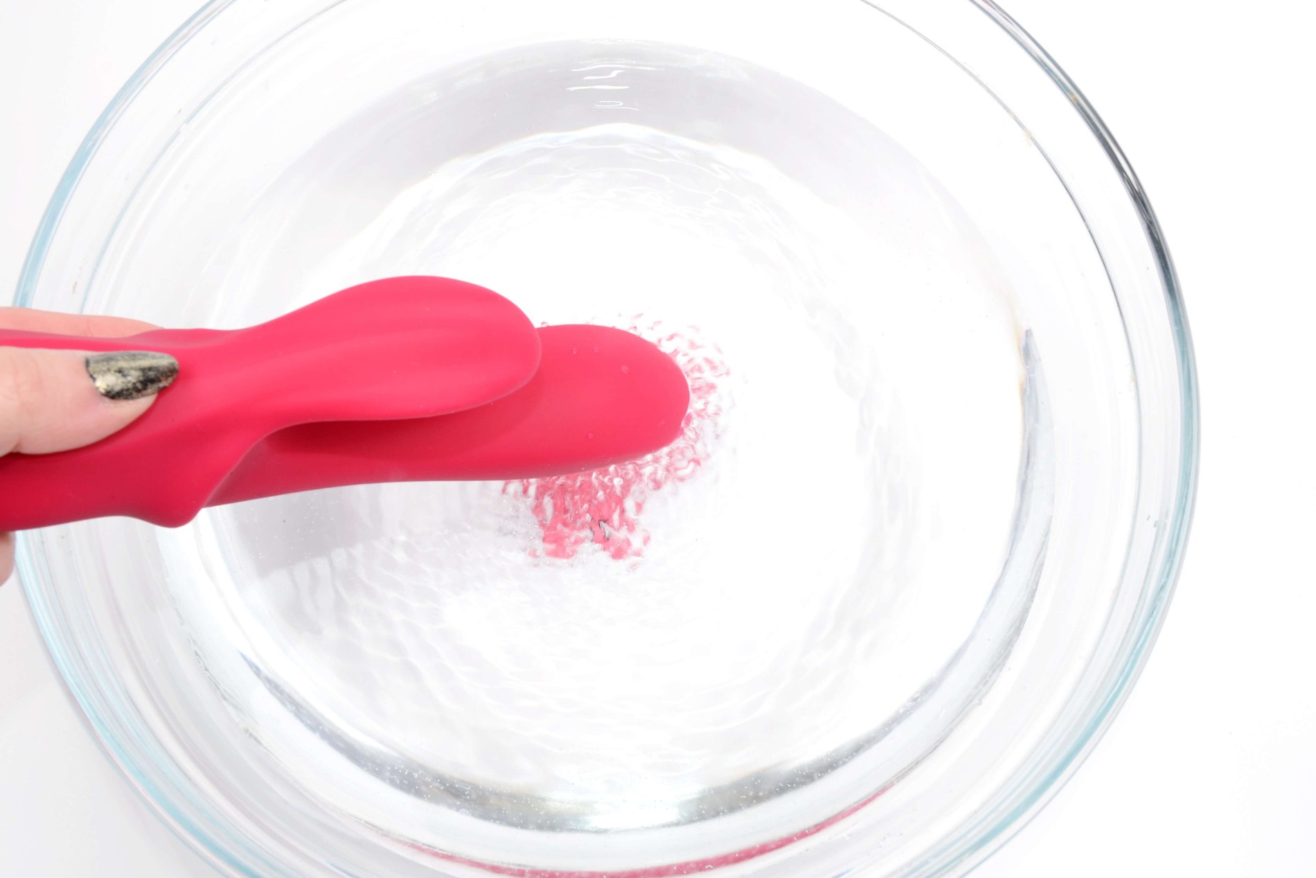 Vibrator clitoris din silicon Bunny Duo (19,2 cm)