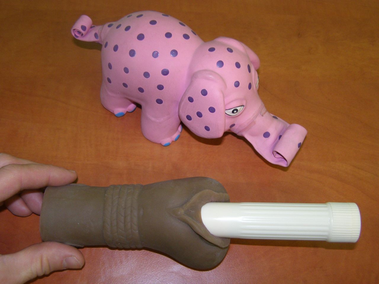 Vibrátor Elephant Finger 13cm