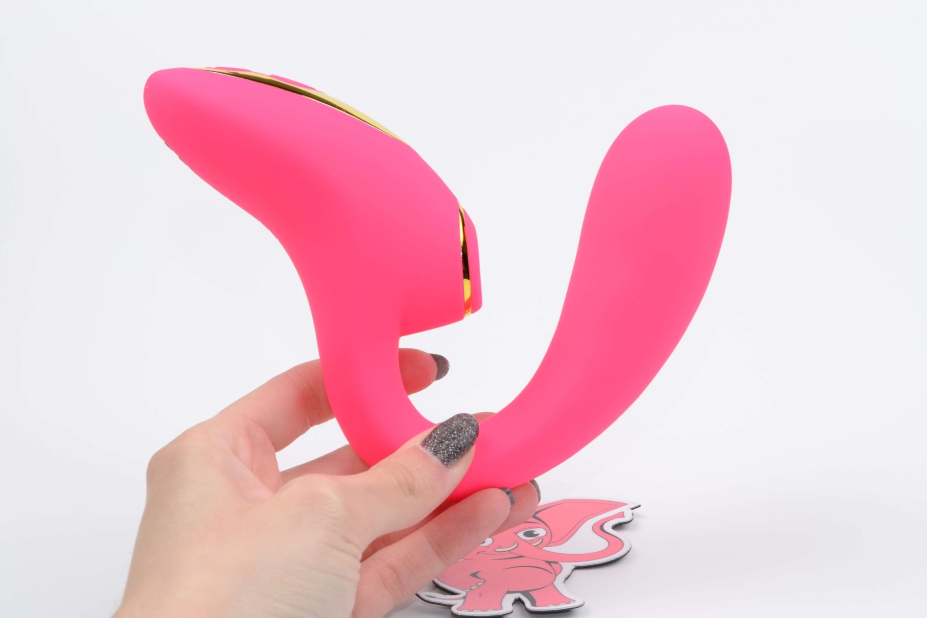 Vibrator cu presiune Dual Delight G-Spot Bliss