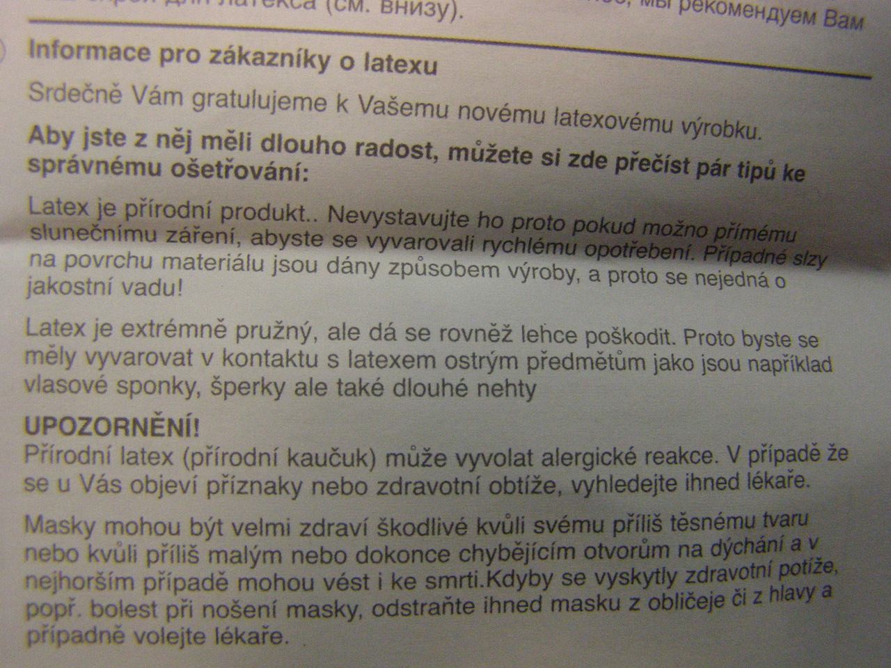 Chiloți din latex cu 3 penisuri