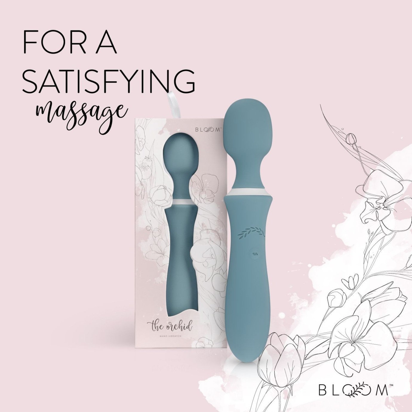 Orchid masaj vibrator BLOOM