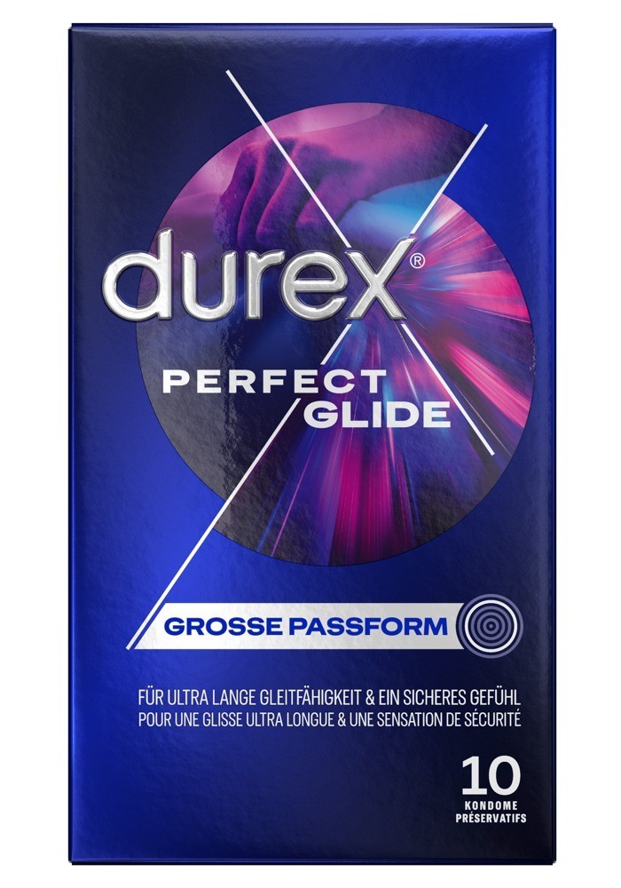 Durex Perfect Glide pachet de 10 buc