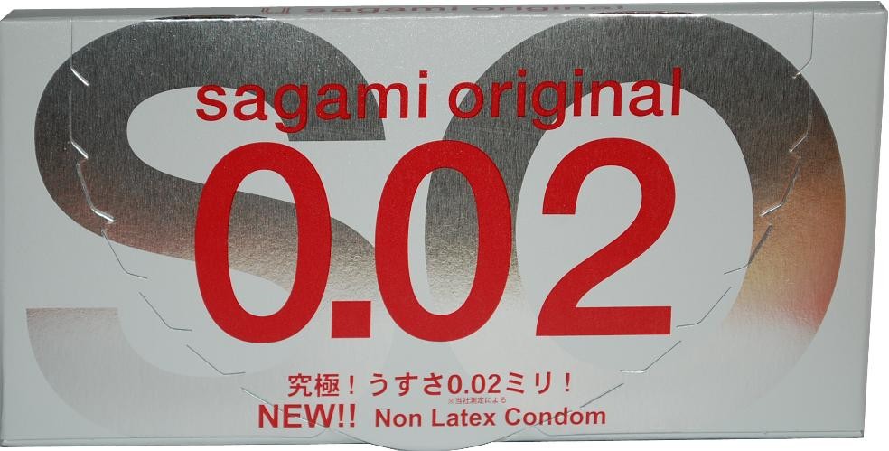 Sagami - Prezervative japoneze 0,02mm - 2buc