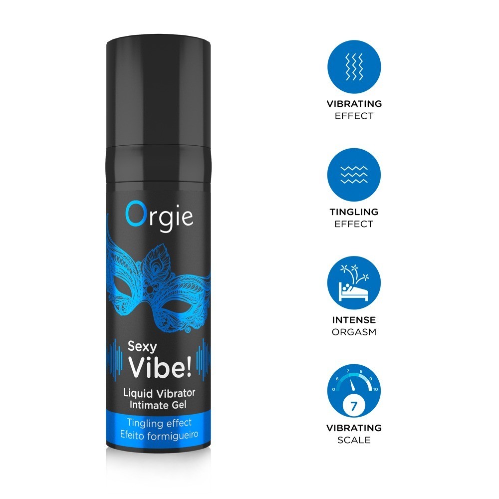 Orgie Liquid Vibrator gel stimulator 15 ml