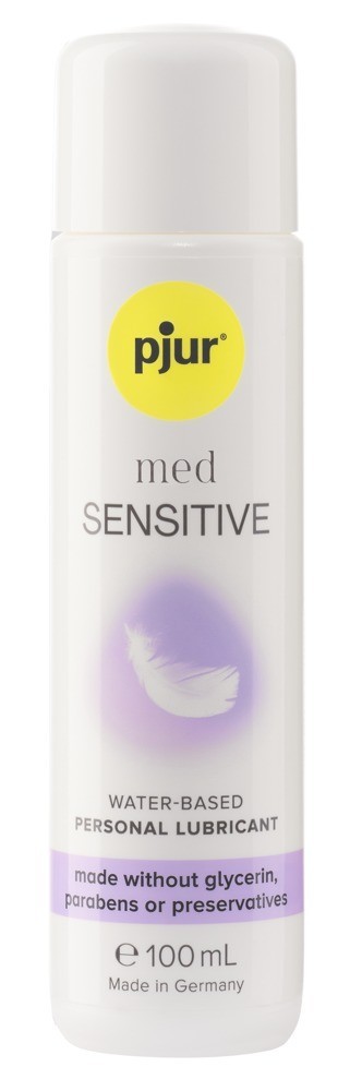 pjur med Sensitive Glide 100 ml lubrifiant pentru piele sensibilă