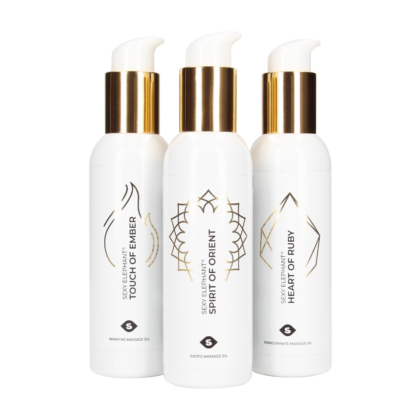 Ulei de masaj Sexy Elephant Heart of Ruby (150 ml)