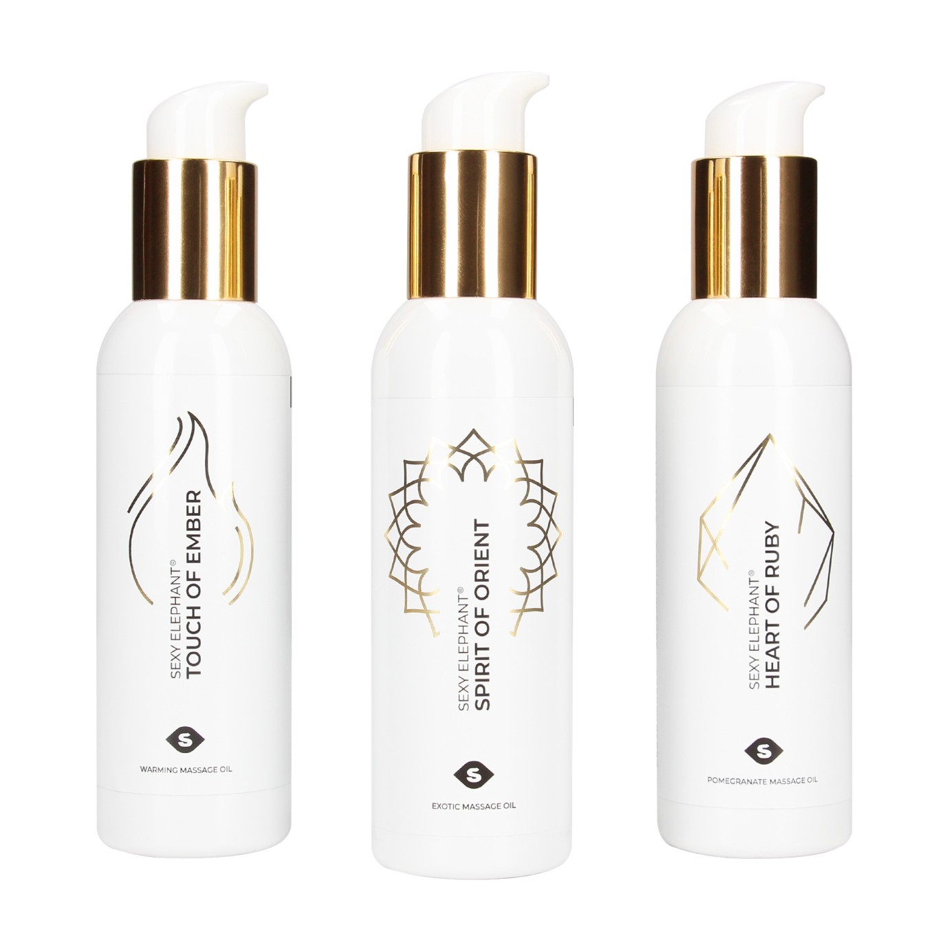 Ulei de masaj Sexy Elephant Touch of Ember (150 ml)