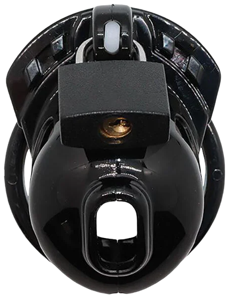 Curea de castitate pentru bărbați Micro - negru