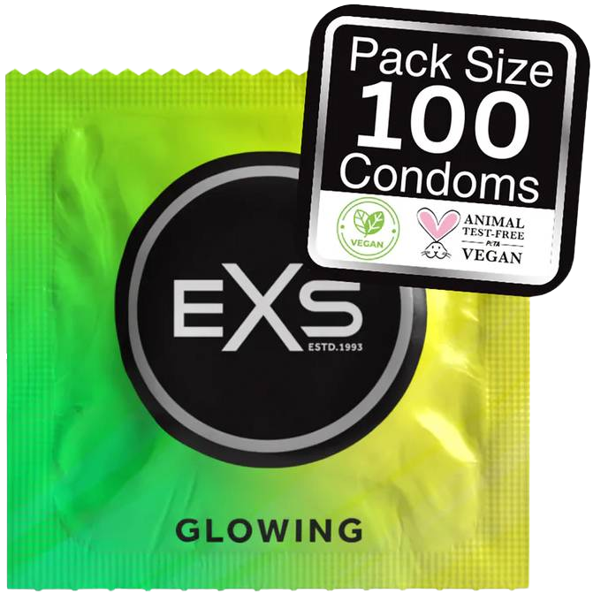 EXS Glow in the Dark - prezervative luminoase
