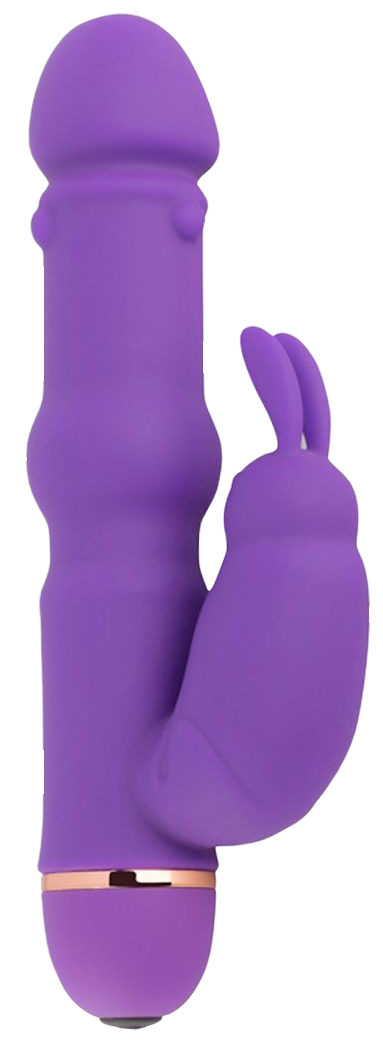 Teazers Silicone Rabbit Vibrator - Purple