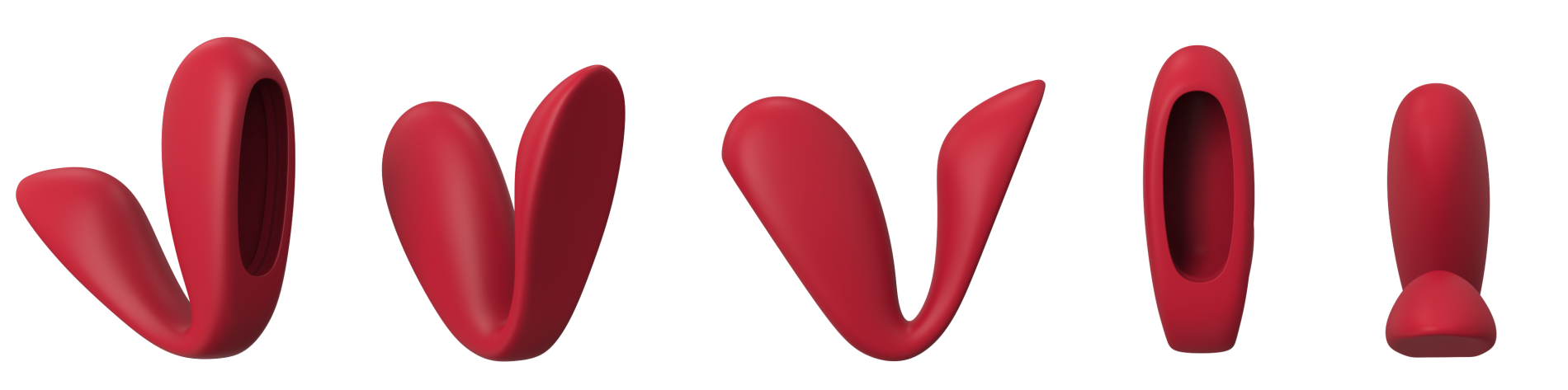 Colecția LOVE – Set 4-în-1 pentru cupluri, cu telecomandă