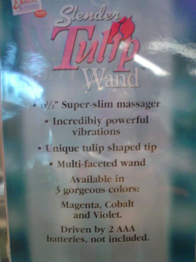 Vibrator Tulipă 19*1.5 cm