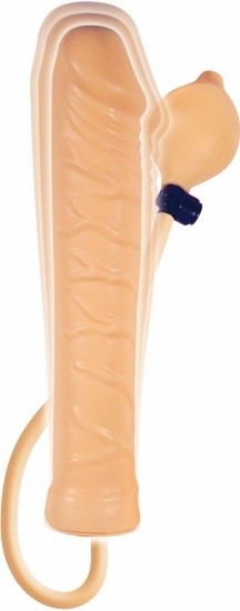 Dildo gonflabil 25 x 3-6 cm