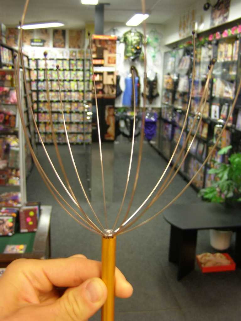 Râșniță - masaj la cap