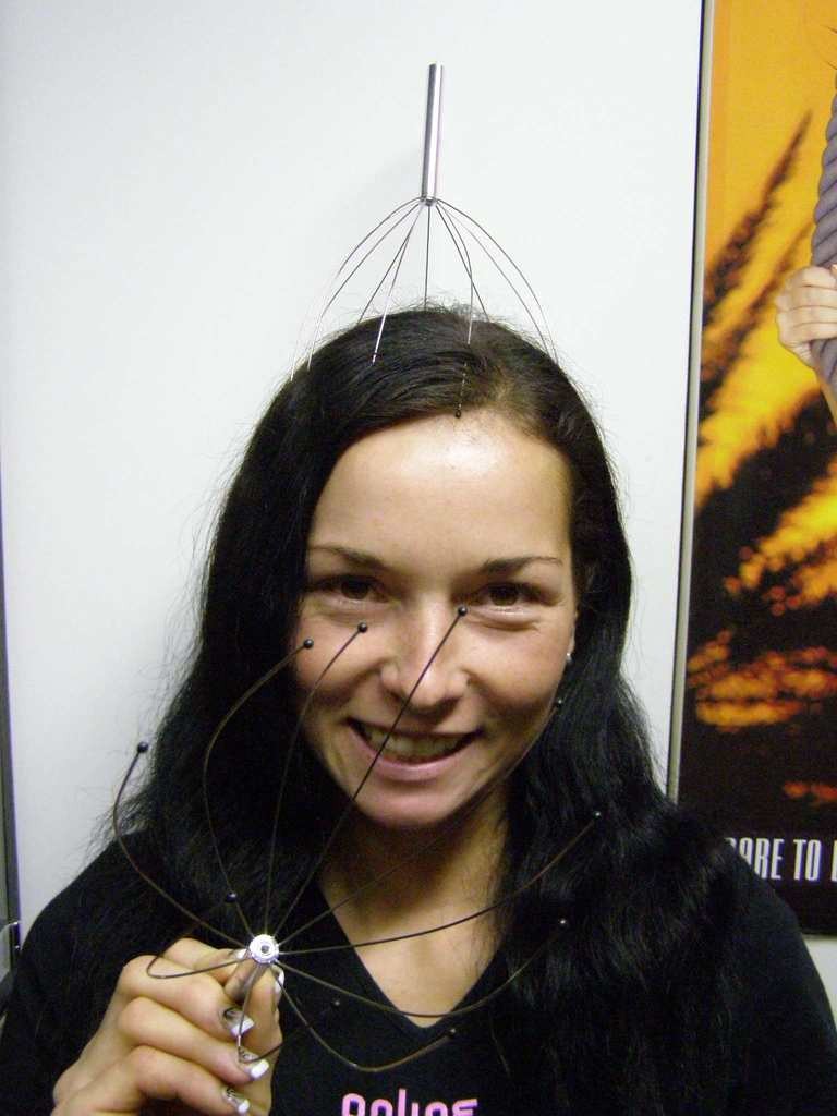 Râșniță - masaj la cap