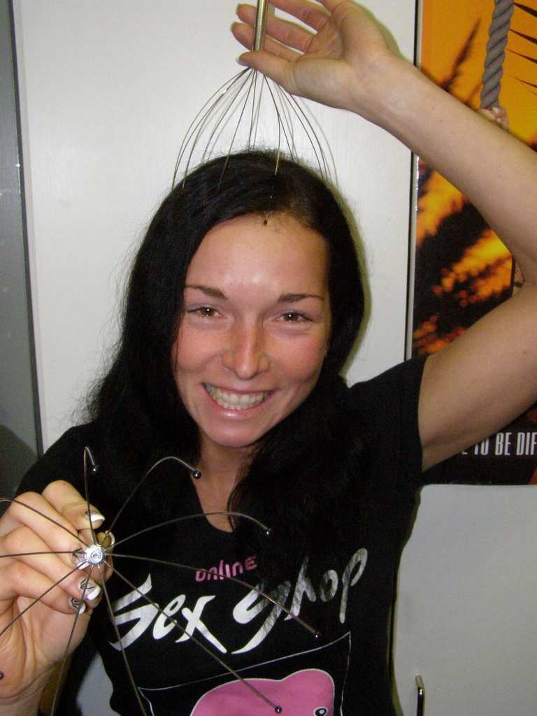 Râșniță - masaj la cap