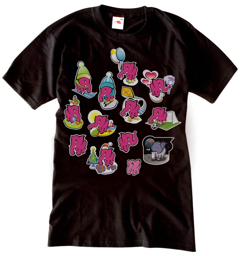 Tricou 13 elefanți bărbați