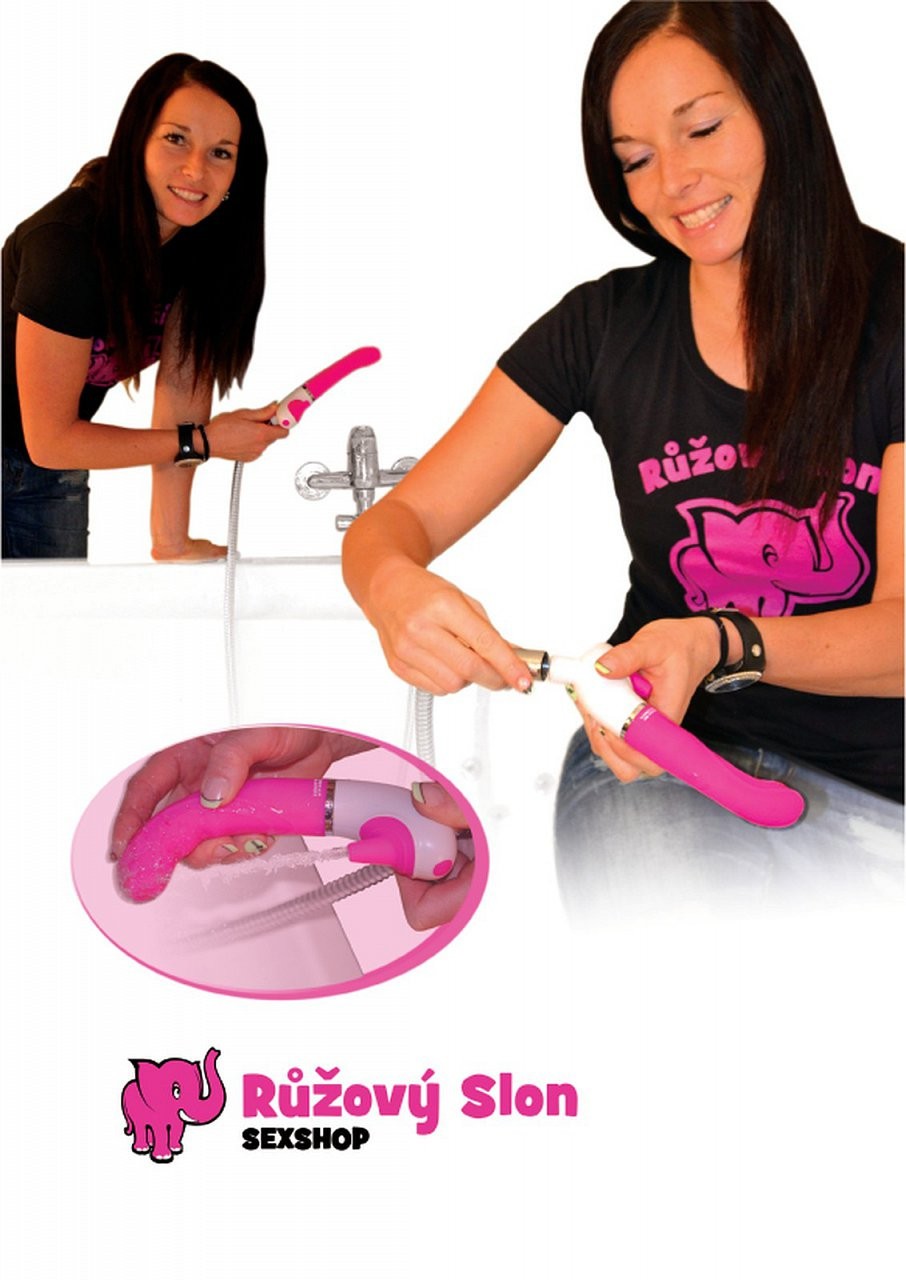 Vibrator Domča și H2O Drop Pink