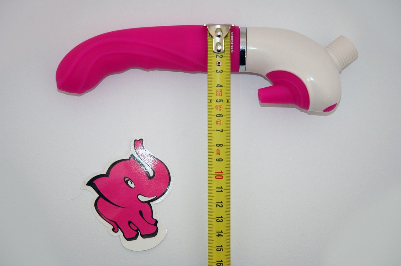 Vibrator H2O Drop Pink | dimensiuni