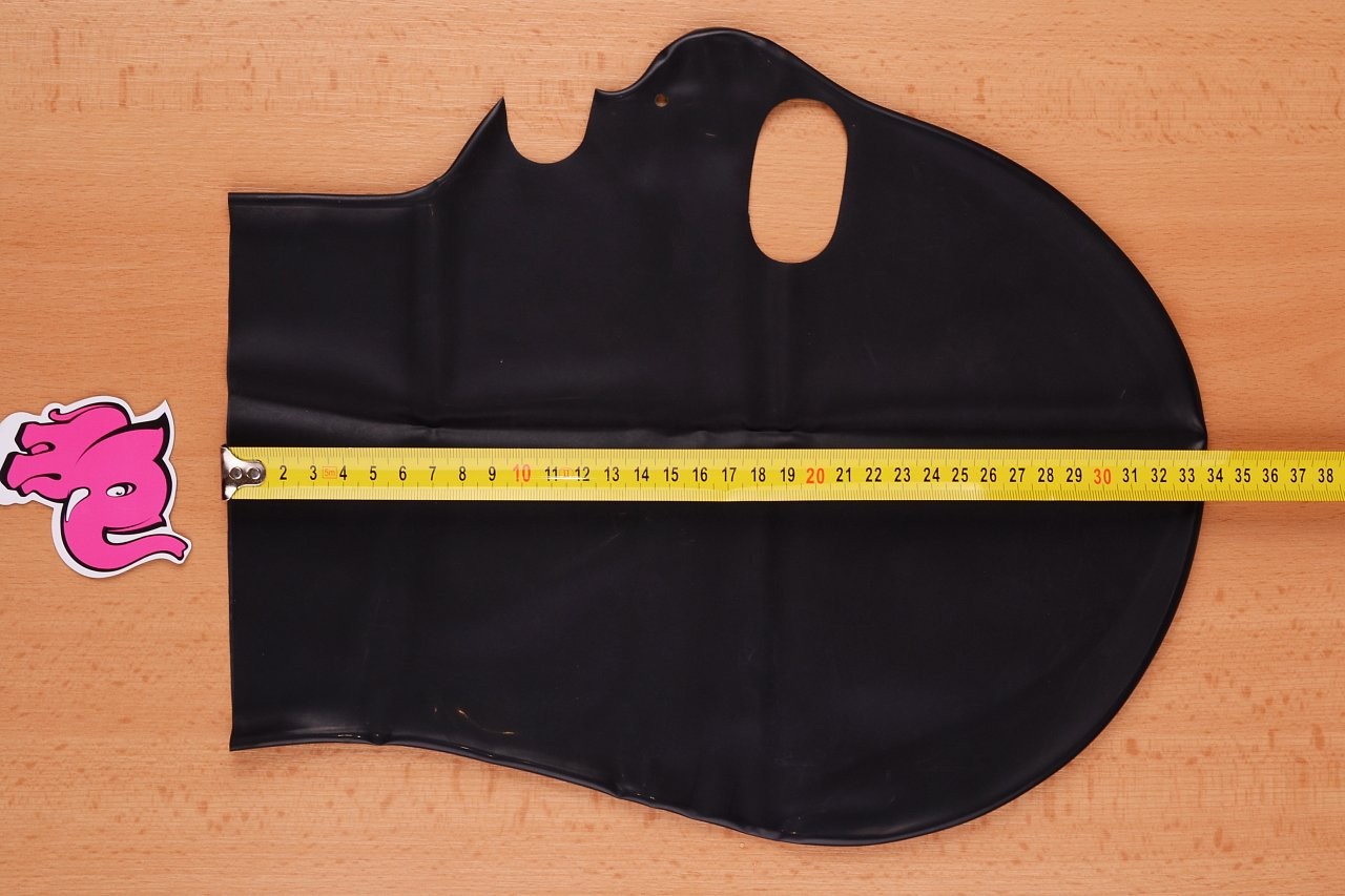 Masca LateX cu trei găuri - măsurăm