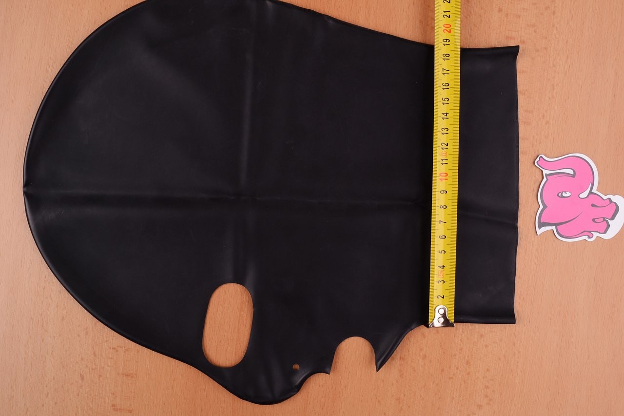 Masca LateX cu trei găuri - măsurăm