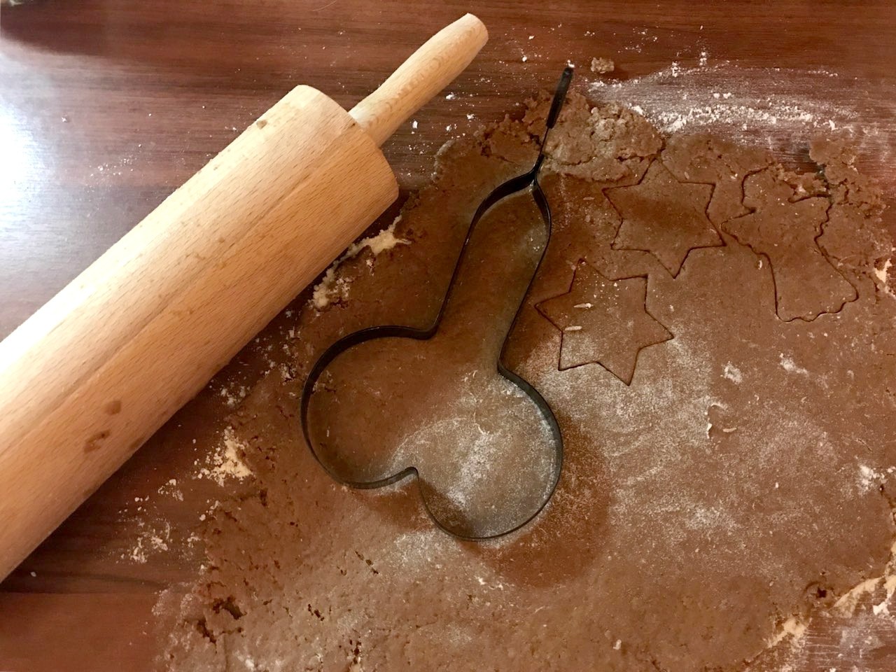 Forma în formă de penis este, de asemenea, potrivită pentru turtă dulce.